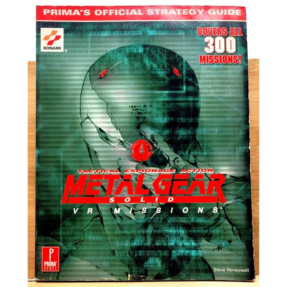 METAL GEAR SOLID: VR MISSIONS: PRIMA'S OFFICIAL STRATEGY By Steve Honeywell